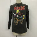 USED Ò  Jbg\[ Cut and Sewn moviemusic 90s AC/DC HELLS BELLS DEVIL 1990NyUSEDzyÒzyÁz10105669