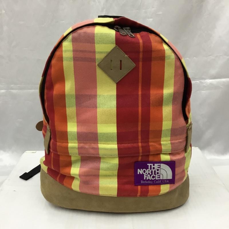 THE NORTH FACE PURPLE LABEL ザ ノースフェイス パープルレーベル リュックサック デイバッグ リュックサック デイパック Backpack, Knapsack, Day Pack NN7621N チェック【USED】【古着】【中古】10105981