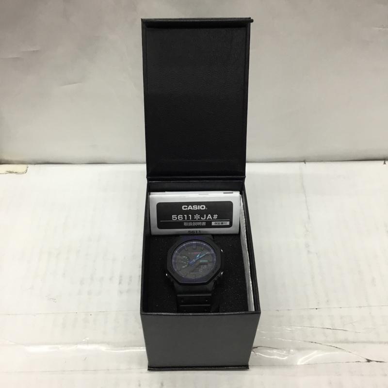 G-SHOCK ジーショック アナログ（クォーツ式） 腕時計 Watch Analog (Quartz) GA-2100VB 八角形 箱有 Virtual Blue【USED】【古着】【中古】10106510