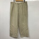 BURBERRYS バーバリーズ スラックス パンツ Pants, Trousers Slacks スラックス ワイドパンツ カジュアルパンツ ストレートパンツ 90s リネン【USED】【古着】【中古】10106558