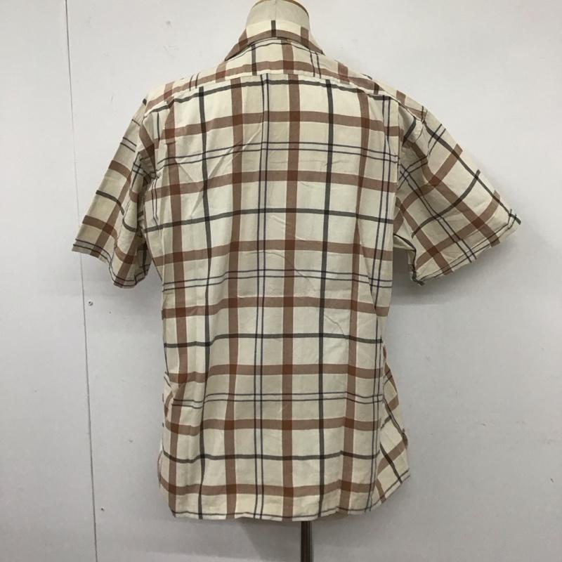 CHAPS チャップス 半袖 シャツ、ブラウス Shirt, Blouse 半袖シャツ カラーシャツ 半袖カットソー チェックシャツ【USED】【古着】【中古】10106569