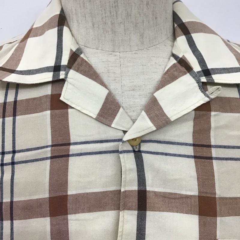 CHAPS チャップス 半袖 シャツ、ブラウス Shirt, Blouse 半袖シャツ カラーシャツ 半袖カットソー チェックシャツ【USED】【古着】【中古】10106569