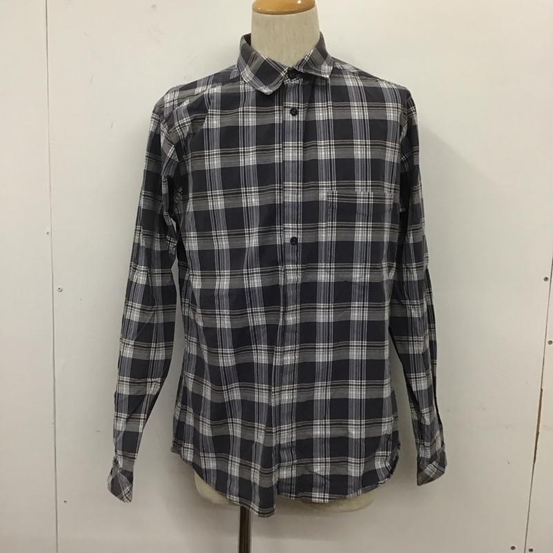 FRANK LEDER フランクリーダー 長袖 シャツ ブラウス Shirt, Blouse 長袖シャツ カラーシャツ ポケットシャツ 長袖カットソー チェックシャツ【USED】【古着】【中古】10106570