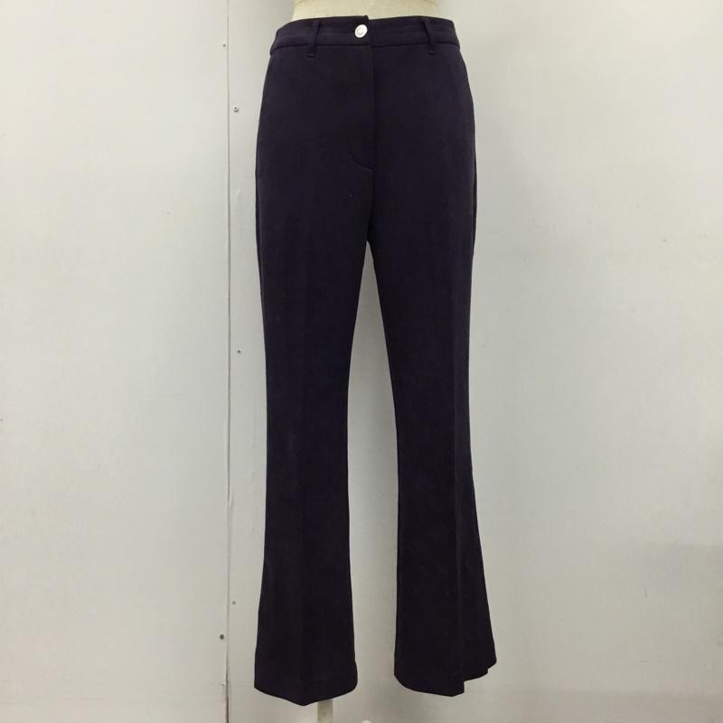 JEANASIS ジーナシス ボトムス ボトムス JS050505TS スリットパンツ ヌバックライクフレアパンツ【USED】【古着】【中古】10107028