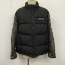 Supreme シュプリーム ダウンジャケット ジャケット 上着 Jacket UNDER COVER 23SS Puffer Jacket スタッズ 袖レザー【USED】【古着】【中古】10107061