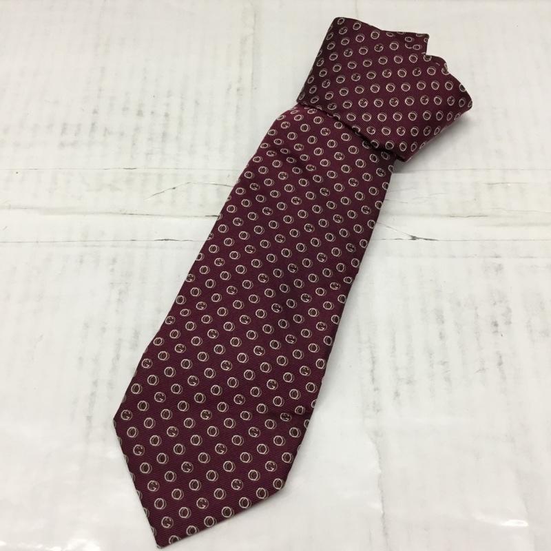 GUCCI グッチ ネクタイ ネクタイ Necktie 327386 48002 シルク【USED】【古着】【中古】10107916