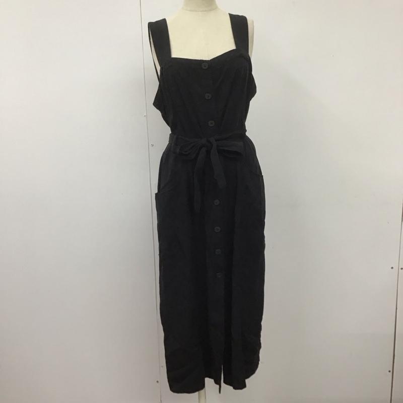 ZARA TRF ザラティーアールエフ ロングスカート ワンピース One-Piece Long Skirt 4117 201 800 ノースリーブ フロントボタン【USED】【古着】【中古】10108563