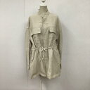 ROPE' PICNIC ロペピクニック ジャケット、ブレザー ジャケット、上着 Jacket gdl-10030-a ツイルサージペプラムジャケット カジュアルジャケット ノーカラージャケット【USED】【古着】【中古】10108836(4)