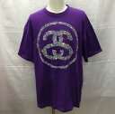 STUSSY ステューシー 半袖 Tシャツ T Shirt 半袖カットソー プリントTシャツ クルーネックカットソー【USED】【古着】【中古】10108992