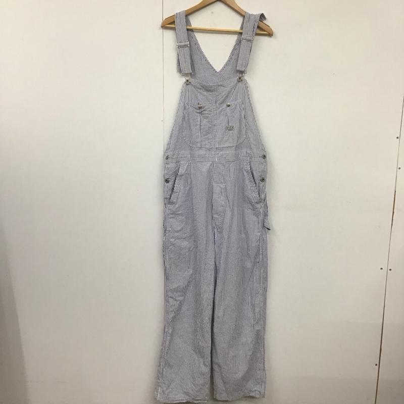 BLUE BLUE ブルーブルー サロペット、オーバーオール サロペット・オーバーオール Overall シアサッカー PA1369【USED】【古着】【中古】10109040