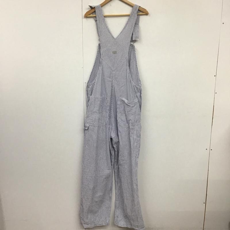BLUE BLUE ブルーブルー サロペット、オーバーオール サロペット・オーバーオール Overall シアサッカー PA1369【USED】【古着】【中古】10109040