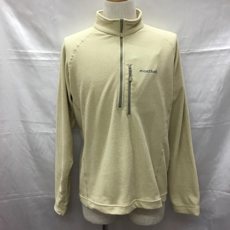 mont-bell モンベル 長袖 トレーナー Sweat, Sweatshirt 1104983 シャミース プルオーバー フリース ハーフジップ【USED】【古着】【中古】10109051