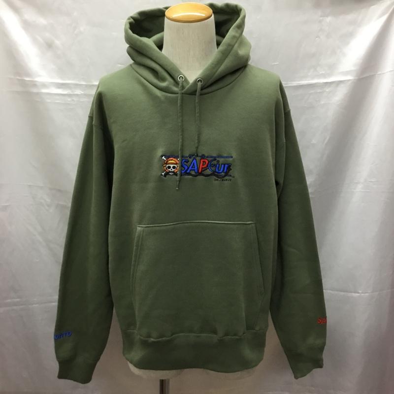 SAPEur サプール 長袖 パーカー Hooded Sweatshirt, Hoodie 長袖パーカー フード付きパーカー 刺繍スウェット トレーナー【USED】【古着】【中古】10109295