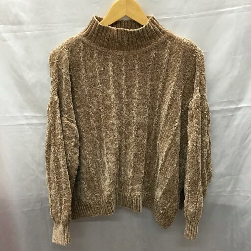 earth music&ecology アースミュージックアンドエコロジー 長袖 ニット、セーター Knit, Sweater 長袖ニットカットソー ニット セーター スタンドカラーネックニット【USED】【古着】【中古】10109994 earth music&ecology アースミュージックアンドエコロジー 長袖 ニット、セーター Knit, Sweater 長袖ニットカットソー ニット セーター スタンドカラーネックニット【USED】【古着】【中古】10109994