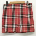 BURBERRY バーバリー ミニスカート スカート Skirt Mini Skirt, Short Skirt【USED】【古着】【中古】10110714