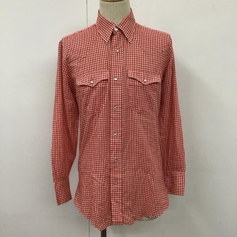 Levi's リーバイス 長袖 シャツ、ブラウス Shirt, Blouse 80S USA製 長袖シャツ チェックシャツ カラーシャツ カジュアルシャツ10110786