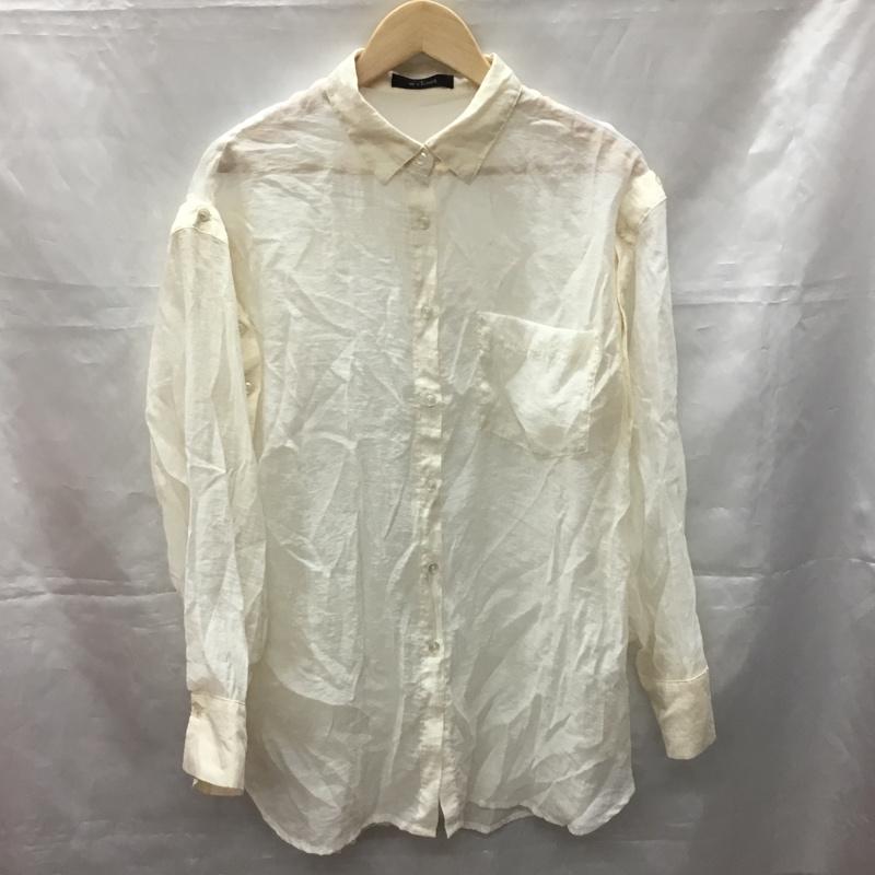 w closet ダブルクローゼット 長袖 シャツ、ブラウス Shirt, Blouse シアーシャツ【USED】【古着】【中古】10110856