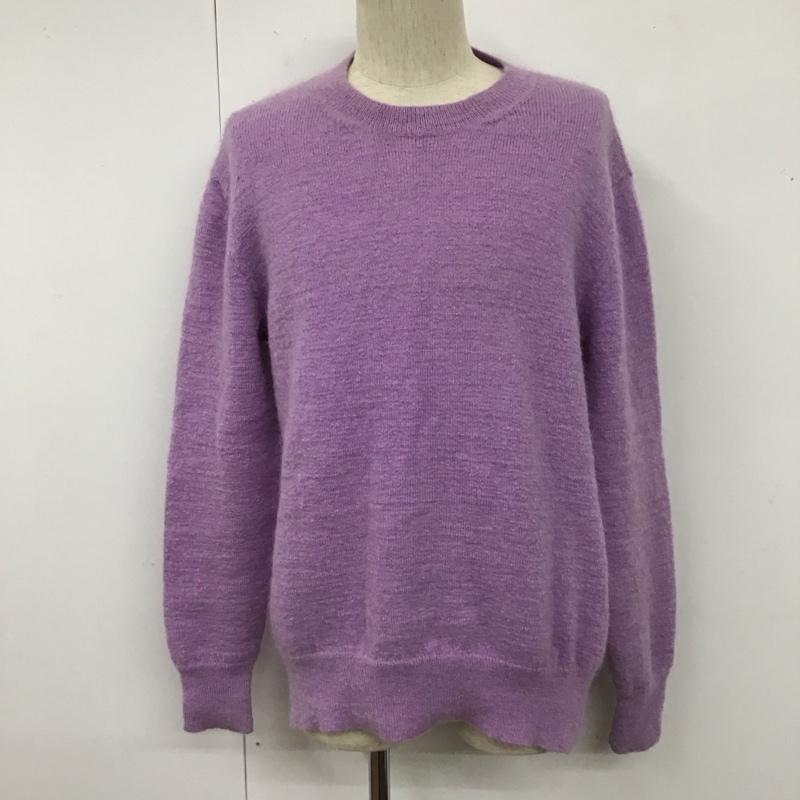 A BATHING APE アベイシングエイプ 長袖 ニット、セーター Knit, Sweater クルーネック モヘヤ混【USED】【古着】【中古】10111179