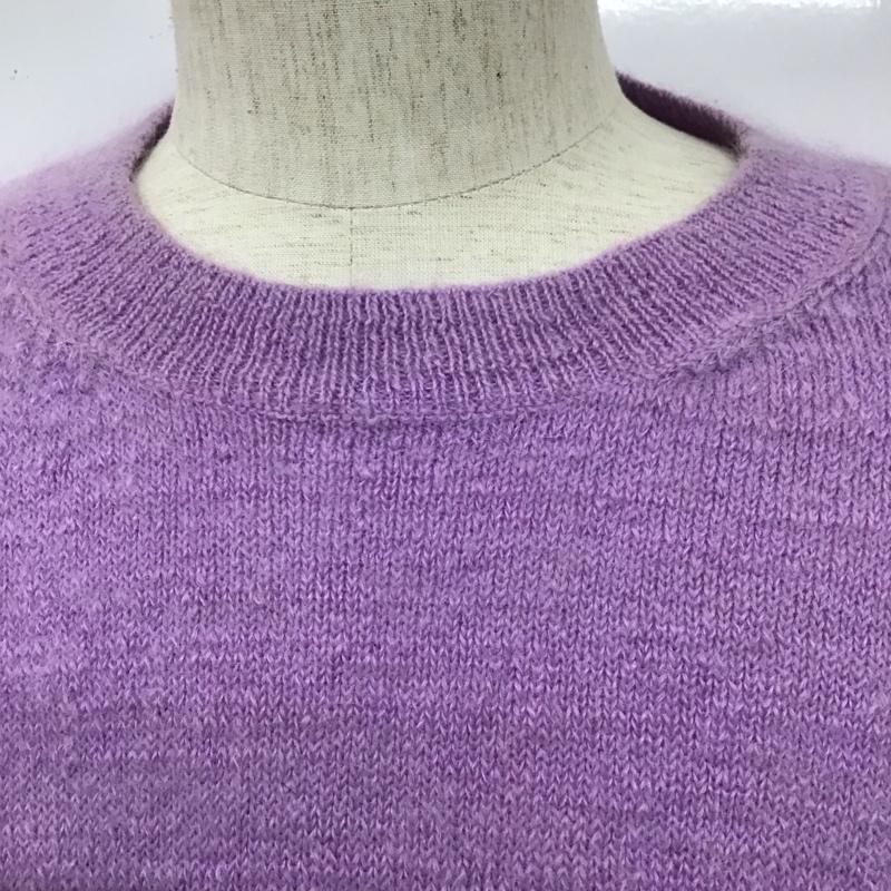 A BATHING APE アベイシングエイプ 長袖 ニット、セーター Knit, Sweater クルーネック モヘヤ混【USED】【古着】【中古】10111179
