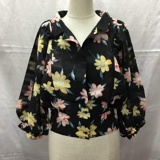 Heather ヘザー 七分袖 シャツ、ブラウス Shirt, Blouse HE061255TO 開襟 オープンカラー【USED】【古着】【中古】10112902 Heather ヘザー 七分袖 シャツ、ブラウス Shirt, Blouse HE061255TO 開襟 オープンカラー【USED】【古着】【中古】10112902