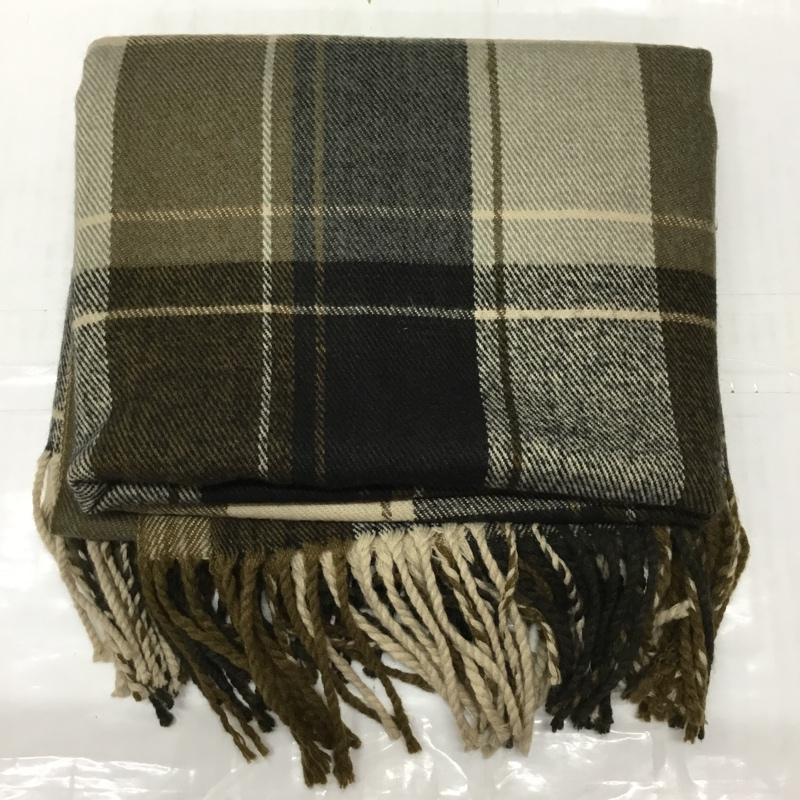 QUEENHEAD クイーンヘッド マフラー マフラー Long Scarf 大判ストール フリンジ【USED】【古着】【中古】10113744