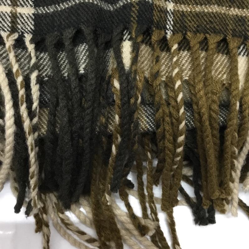 QUEENHEAD クイーンヘッド マフラー マフラー Long Scarf 大判ストール フリンジ【USED】【古着】【中古】10113744
