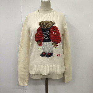 POLO RALPH LAUREN ポロラルフローレン 長袖 ニット、セーター Knit, Sweater 長袖ニットカットソー ニット セーター クルーネックニット【USED】【古着】【中古】10113758