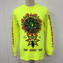 NEPENTHES ネペンテス 長袖 カットソー Cut and Sewn 長袖カットソー クルーネックカットソー ロングスリーブカットソー プリントTシャツ【USED】【古着】【中古】10114712