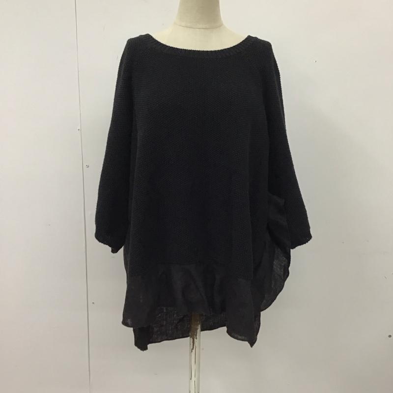 MAX&amp;CO マックスアンドコー 半袖 カットソー Cut and Sewn コットンリネン【USED】【古着】【中古】10115002