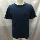 Champion チャンピオン 半袖 Tシャツ T Shirt C3-M349 クルーネック 胸ポケット【USED】【古着】【中古】10115524