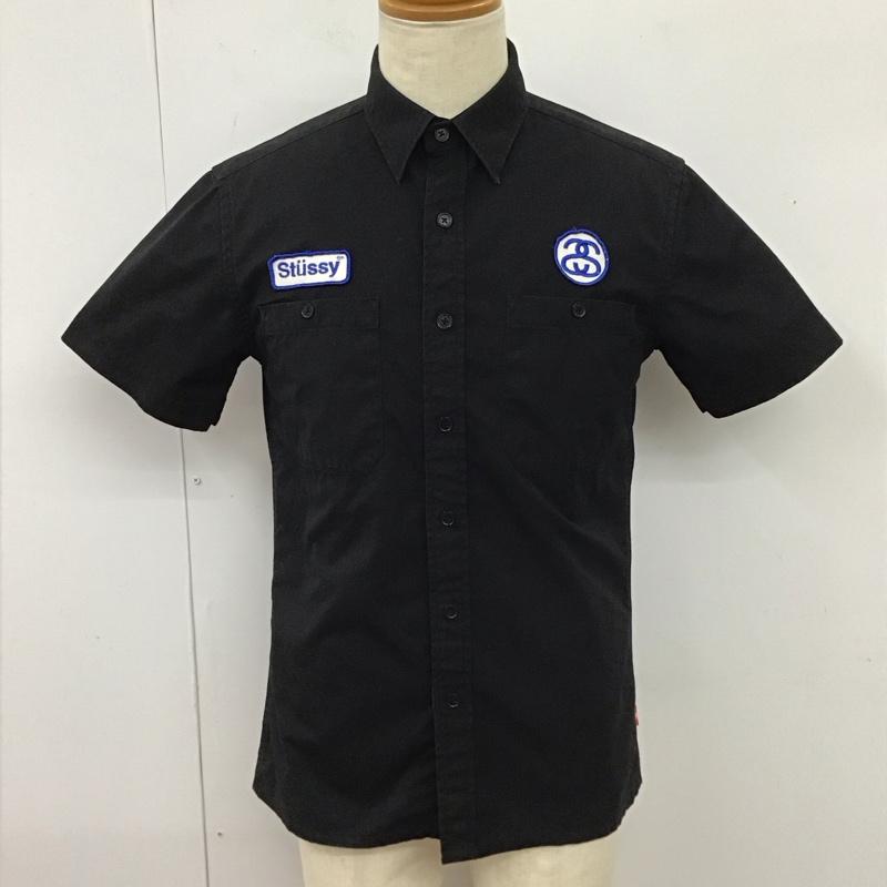 stussy ステューシー 半袖シャツ 総柄 アロハ レーヨン ビッグ