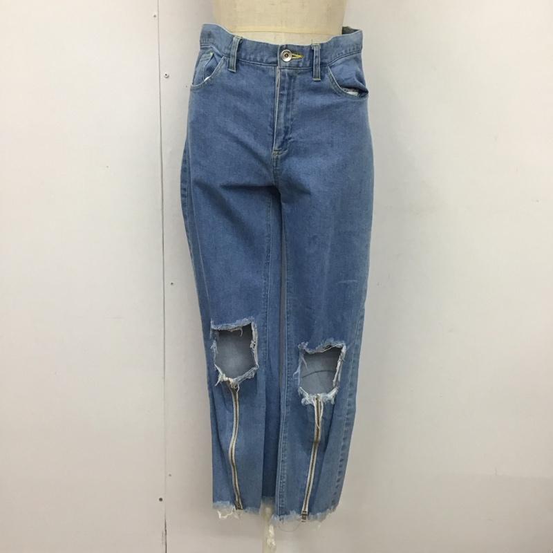 lilLilly リルリリー デニム、ジーンズ パンツ Pants, Trousers Denim Pants, Jeans L18SS-PT201 ストレッチ【USED】【古着】【中古】10117364