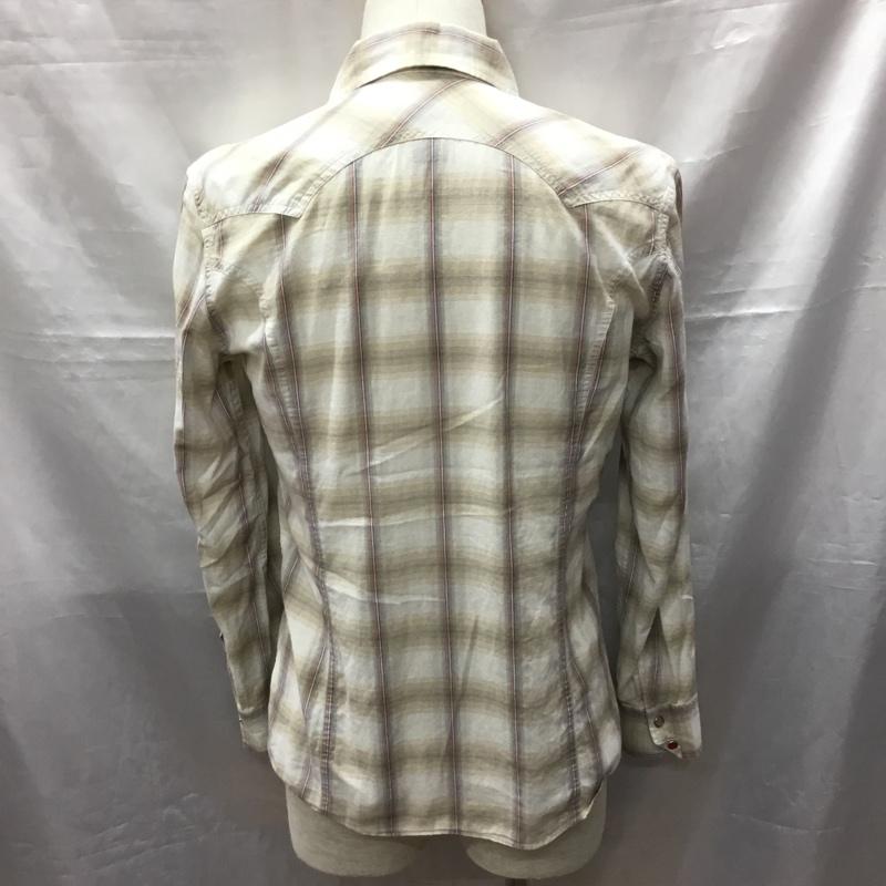 DIESEL ディーゼル 長袖 シャツ、ブラウス Shirt, Blouse 長袖シャツ カラーシャツ ポケットシャツ 長袖カットソー チェックシャツ【USED】【古着】【中古】10117720
