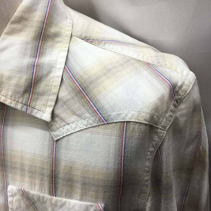 DIESEL ディーゼル 長袖 シャツ、ブラウス Shirt, Blouse 長袖シャツ カラーシャツ ポケットシャツ 長袖カットソー チェックシャツ【USED】【古着】【中古】10117720