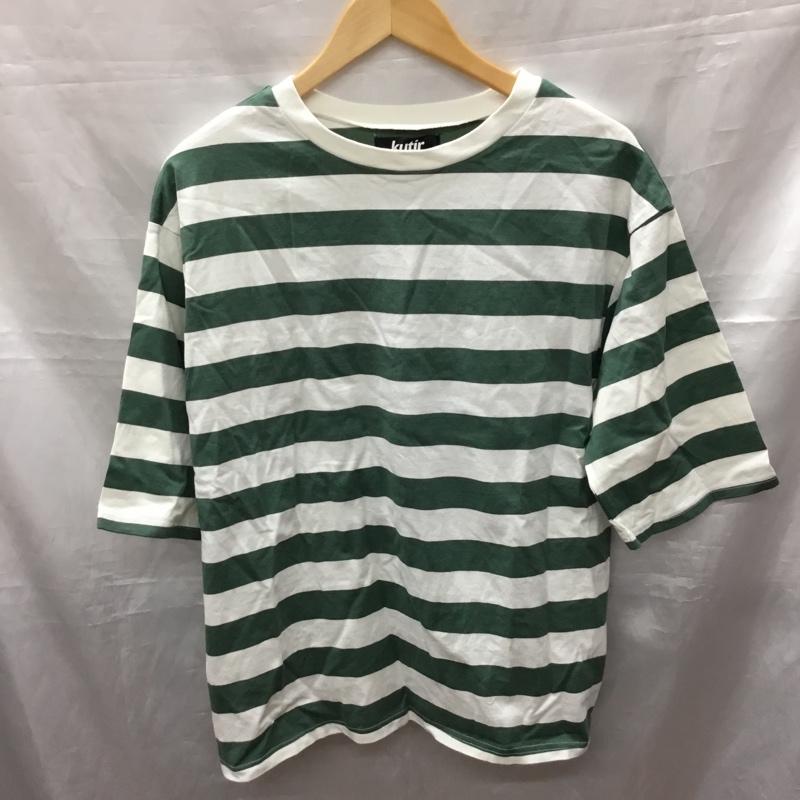 kutir クティール 半袖 Tシャツ T Shirt KT126117BW クルーネック オーバーサイズ【USED】【古着】【中古】10117777