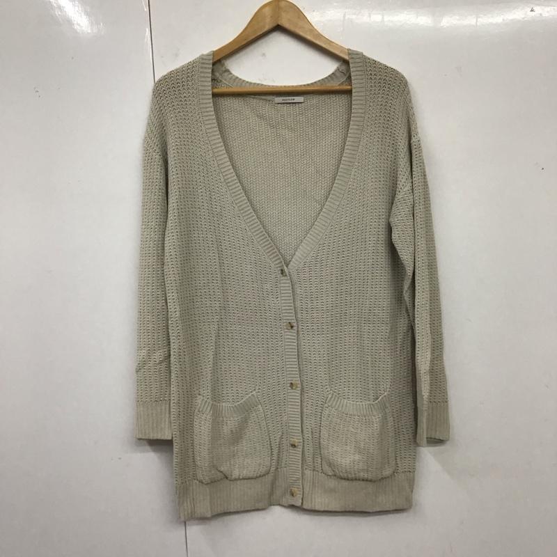 BAYFLOW ベイフロー 長袖 カーディガン Cardigan 長袖カーディガン 長袖カットソー ノーカラージャケット 前開カーディガン【USED】【古着】【中古】10117899