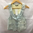 INGNI イング ベスト ベスト Vest デニムベスト 襟付き タグ付き【USED】【古着】【中古】10118169(4)