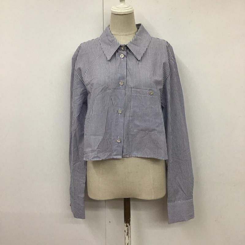 ZARA ザラ 長袖 シャツ、ブラウス Shirt, Blouse 8076 807 044 クロップド丈【USED】【古着】【中古】10118830