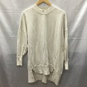 HEARTMARKET ハートマーケット 長袖 トレーナー Sweat, Sweatshirt SA2012154-A1 スウェット ロング丈 チュニック モックネック【USED】【古着】【中古】10119003