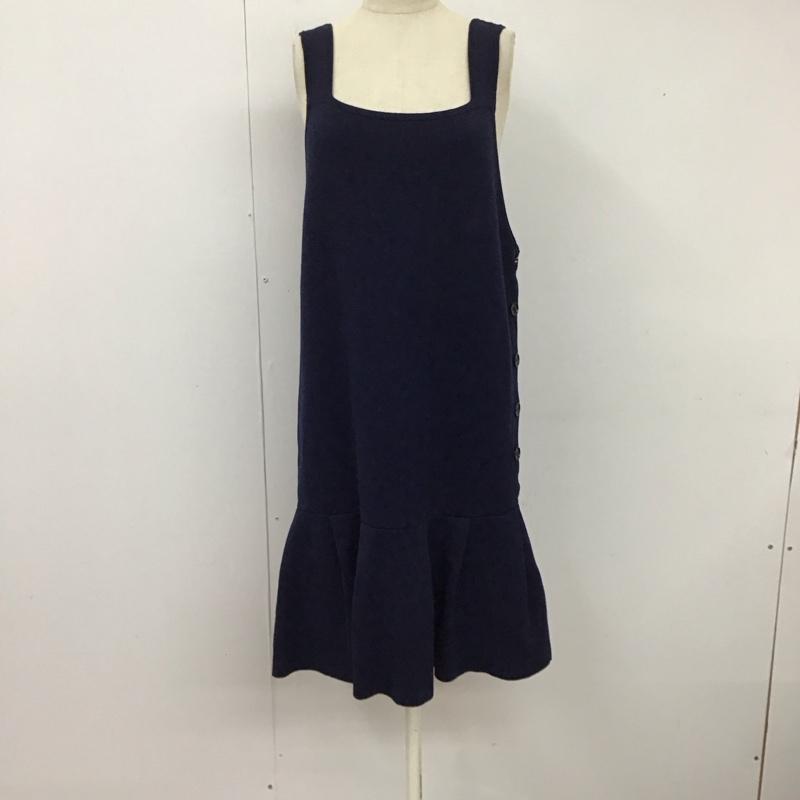 JOURNAL STANDARD ジャーナルスタンダード ひざ丈スカート ワンピース One-Piece Medium Skirt ノースリーブニットワンピース フレアスカート サイドボタン【USED】【古着】【中古】10119059