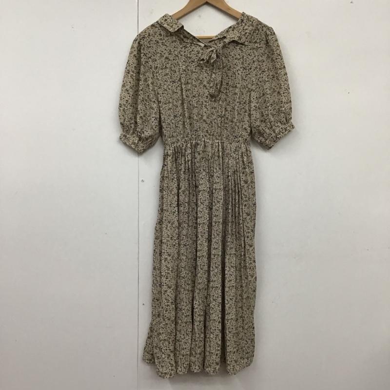 OLIVE des OLIVE オリーブデオリーブ ロングスカート ワンピース One-Piece Long Skirt 1671300803 開襟 オープンカラー 半袖【USED】【古着】【中古】10119237