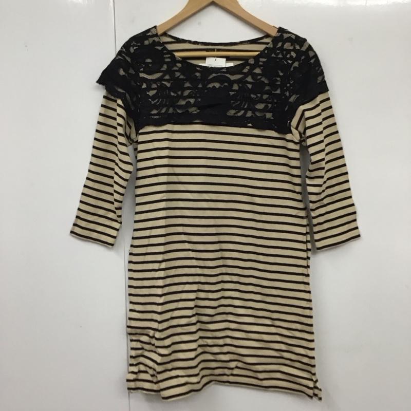 Intimate Diary インティメイトダイアリー ひざ丈スカート ワンピース One-Piece Medium Skirt 七分袖 ..