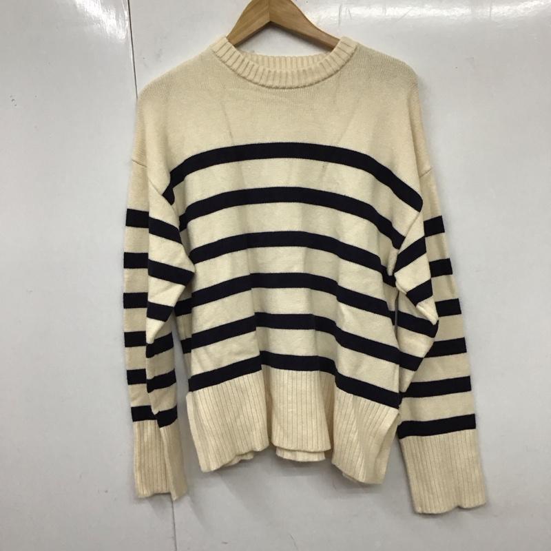 ZARA ザラ 長袖 ニット、セーター Knit, Sweater 長袖ニットカットソー ニット セーター クルーネック..