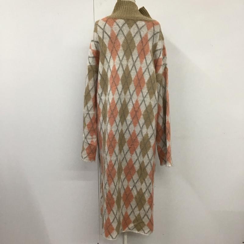 merlot メルロー ロングスカート ワンピース One-Piece Long Skirt ニット ハイネック【USED】【古着】【中古】10119865