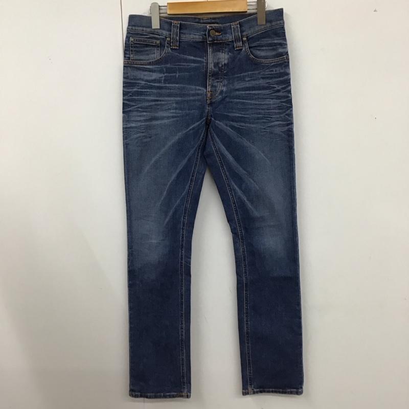 Nudie Jeans ヌーディージーンズ デニム、ジーンズ パンツ Pants, Trousers Denim Pants, Jeans N412 DARK USED DENIM ストレッチ【USED】【古着】【中古】10121328