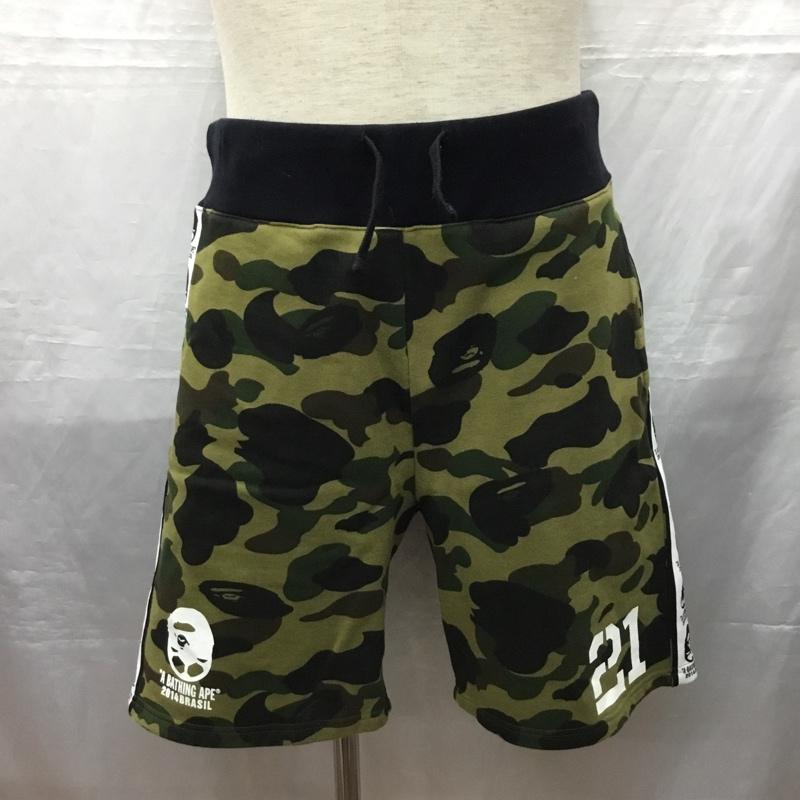 A BATHING APE - A BATHING APE ハーフパンツ ショートパンツ 黒 ブラック Mの通販 by RV【ハロウィンセール！】｜ アベイシングエイプならラクマ