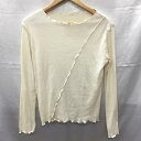 LOWRYS FARM ローリーズファーム 長袖 カットソー Cut and Sewn 長袖カットソー ワイドネックカットソー ロングスリーブカットソー【USE...