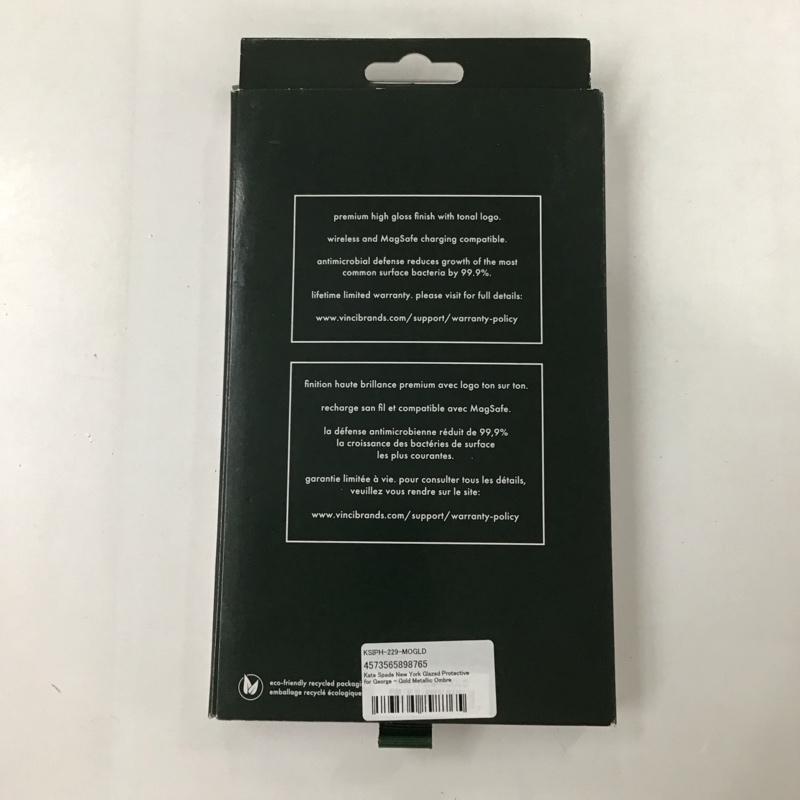 Kate Spade ケイトスペード ファッション小物 ファッション小物 KSIPH-229-MOGLD Apple iPhone 14 Pro Max iPhoneケース Gold Metallic Ombre【USED】【古着】【中古】10122768