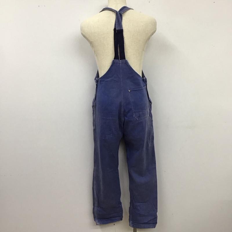 USED 古着 サロペット、オーバーオール サロペット・オーバーオール Overall オーバーオール オールインワン ワイドパンツ カジュアルパンツ【USED】【古着】【中古】10122774