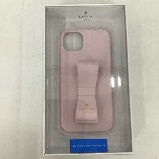 LANVIN ランバン ファッション小物 ファッション小物 LBSPKSRIP2261M iPhone 14 Plusケース iPhoneケース リボンバックケース【USED】【古着】【中古】10122906 LANVIN ランバン ファッション小物 ファッション小物 LBSPKSRIP2261M iPhone 14 Plusケース iPhoneケース リボンバックケース【USED】【古着】【中古】10122906